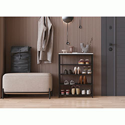 Фото Полиця для взуття Слайм 4 820x630x260