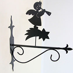 Підставка (кріплення) для підвісної квітки Ангел 6 труба