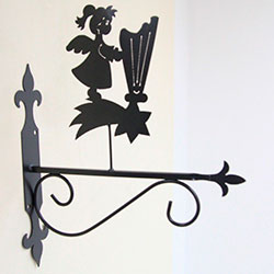 Підставка (кріплення) для підвісної квітки Ангел 4 арфа