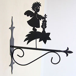 Підставка (кріплення) для підвісної квітки Ангел 5 скрипка