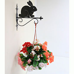 Фото Підставка (кріплення) для підвісної квітки Заєць 1