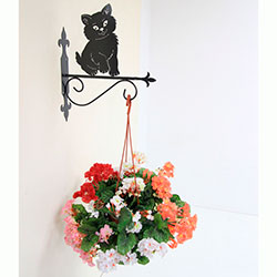 Фото Підставка (кріплення) для підвісної квітки Кішка 7