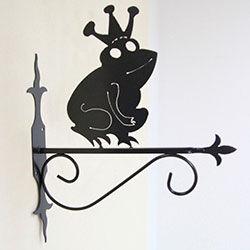 Підставка (кріплення) для підвісної квітки Жаба 1