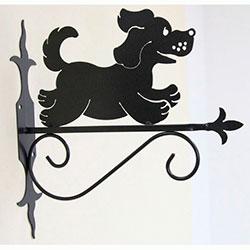 Підставка для підвісної квітки Собака 1