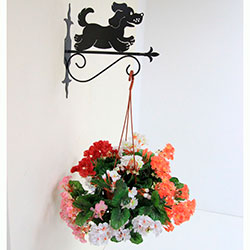 Фото Підставка для підвісної квітки Собака 1