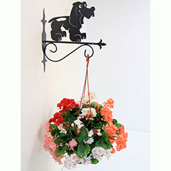 Фото Підставка для підвісної квітки Собака 2