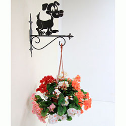 Фото Підставка для підвісної квітки Собака 3