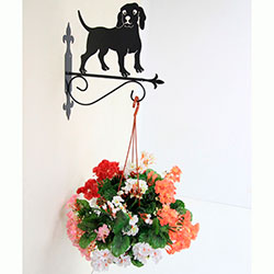 Фото Підставка для підвісної квітки Собака 5