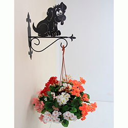 Фото Підставка для підвісної квітки Собака 7