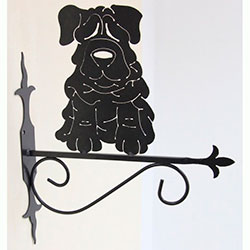 Підставка для підвісної квітки Собака 11