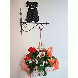 Фото Підставка для підвісної квітки Собака 11