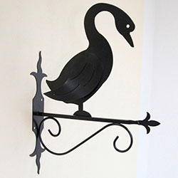 Підставка (кріплення) для підвісної квітки Качка 1 велика