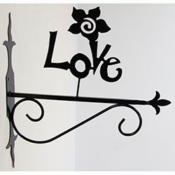 Гачок для підвісної квітки Love квіточка