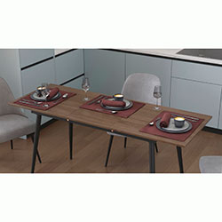 Фото Стіл кухонний розкладний Данді 75x120(160)x60