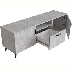 Фото Тумба Лестер на конусних ніжках 48x139x38