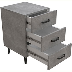 Фото Тумба Віва 3 на конусних ніжках 56,5x35x40