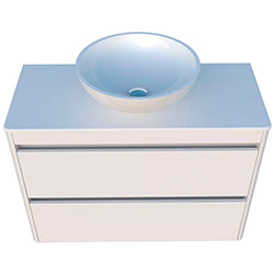 Фото Шафа нижня Fiji-2 900 зі стільницею та умивальником Kriss