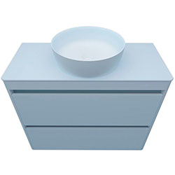 Фото Шафа нижня Fiji-2 900 зі стільницею та умивальником Kriss