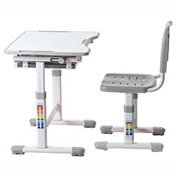 Фото Парта + стілець трансформери Sole Grey