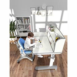 Фото Зростаюча парта для школярів Cubby Ammi Grey