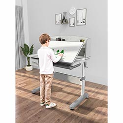 Фото Зростаюча парта для школярів Cubby Ammi Grey