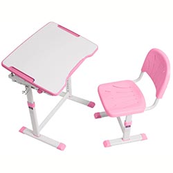 Парта + стілець трансформери Olea Pink Cubby