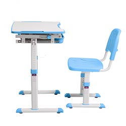 Фото Парта + стілець трансформери Sorpresa Blue Cubby