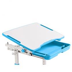 Фото Парта + стілець трансформери Sorpresa Blue Cubby