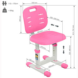 Фото Дитячий стілець SST2 Pink