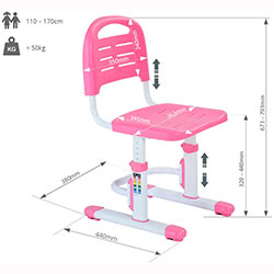 Фото Стілець-трансформер SST3L Pink