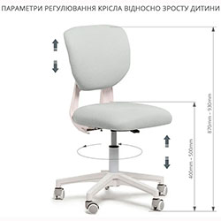 Фото Дитяче крісло Buono Grey