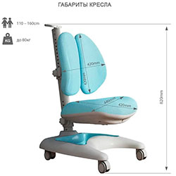 Фото Дитяче крісло Premio Blue
