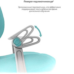 Фото Дитяче крісло Premio Blue з підлокітниками