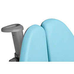 Фото Дитяче крісло Brassica Blue з підлокітниками Cubby