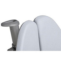 Фото Дитяче крісло Brassica Grey з підлокітниками Cubby