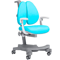 Дитяче крісло Brassica Blue з підлокітниками Cubby