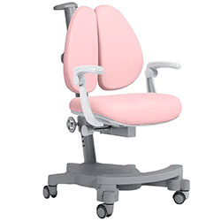 Дитяче крісло Brassica Pink з підлокітниками Cubby