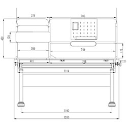 Фото Парта Ginepro Grey