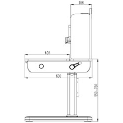 Фото Парта Ginepro Grey