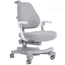 Дитяче крісло Solidago Grey Cubby з підлокітниками