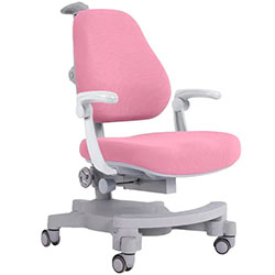 Дитяче крісло Solidago Pink Cubby з підлокітниками