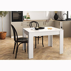 Фото Стіл обідній Сенатор 1100 Білий Глянець