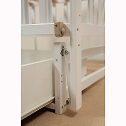 Фото Ліжечко дитяче Valeri з відкидною боковиною з шухлядою на підшипниках 600x1200 (1В220-2 Р)