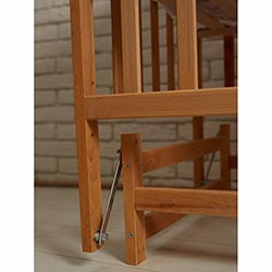 Фото Ліжечко дитяче Valeri з відкидною боковиною на підшипниках 600x1200 (1В216-2 Р)