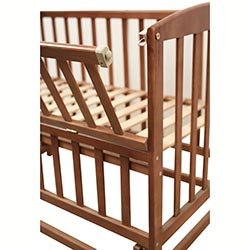 Фото Ліжечко дитяче Valeri з відкидною боковиною на підшипниках 600x1200 (1В216-2 Р)