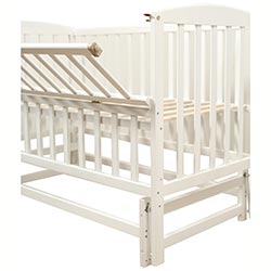 Фото Ліжечко дитяче Valeri з відкидною боковиною на підшипниках 600x1200 (1В216-2 Р)