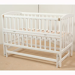 Фото Ліжечко дитяче Valeri з відкидною боковиною на підшипниках 600x1200 (1В216-2 Р)