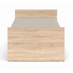 Фото 020 Непо / Nepo Ліжко LOZ/90 Дуб Сонома