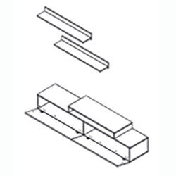 Фото Вітальня Мілана / Milana Німфеа Альба + Дуб Артизан