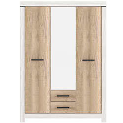 Шафа SZF 3D2S Белен / Belen Сосна Каньйон + Дуб Корабельний